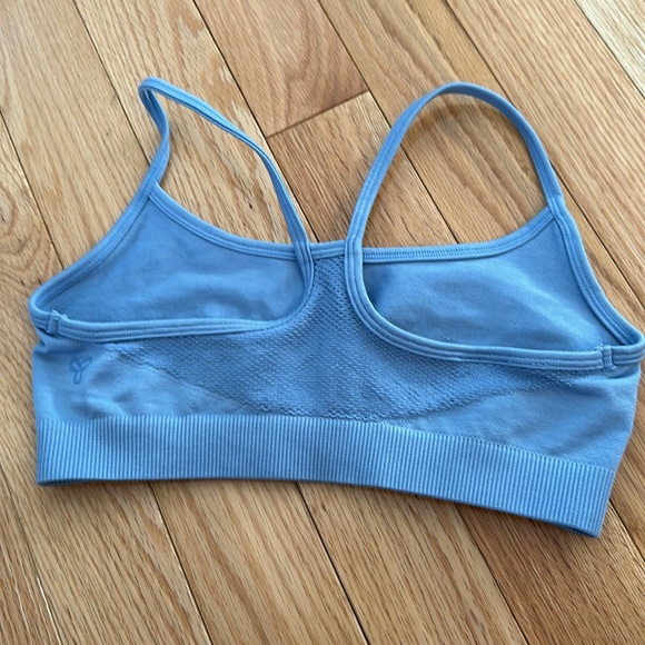 matching blue sports bra - Picture 2 of 2
